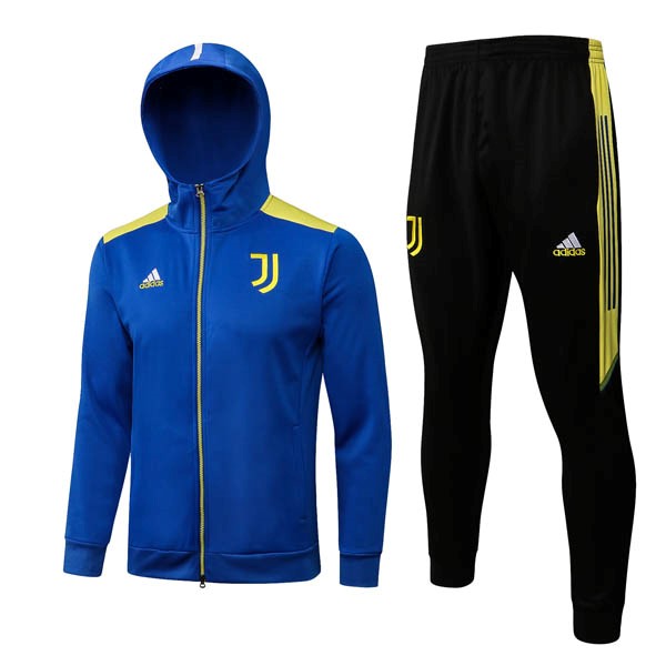 Felpa Cappuccio Set Completo Juventus 22/23 Blu